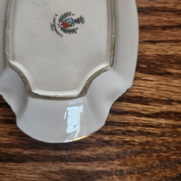 R. CAPODIMONTE VINTAGE ASHTRAY ITALY - Picture 10 of 13